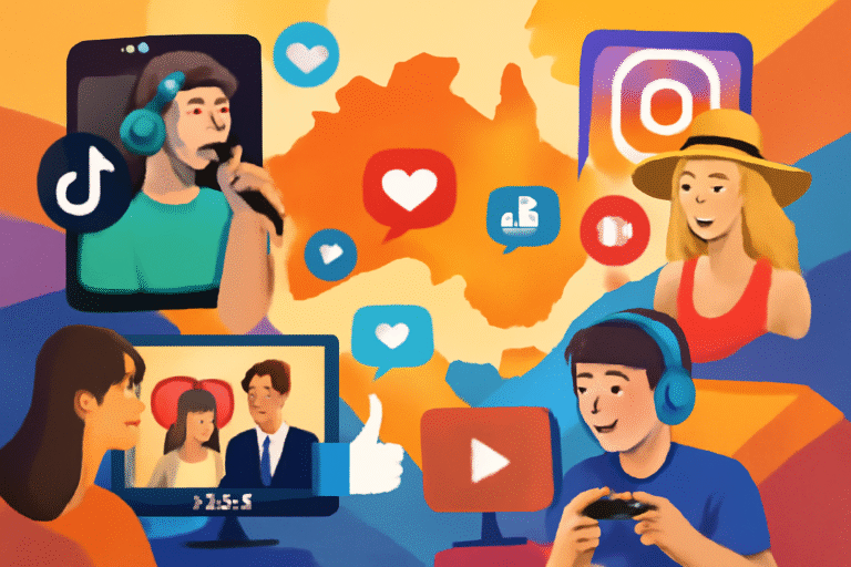 How Social Media is Influencing Entertainment Trends in Australia
