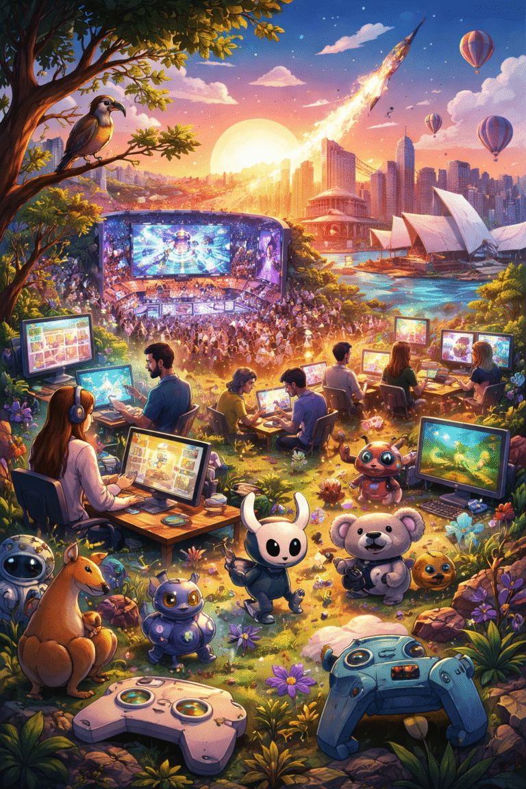 Video Games in Australia: Industry Growth and the Changing Face of Entertainment