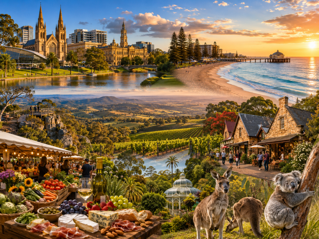 Exploring South Australia Through Adelaide and Its Surrounding Attractions