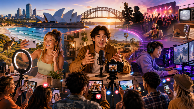 The Impact of Influencers and YouTubers on Entertainment in Australia