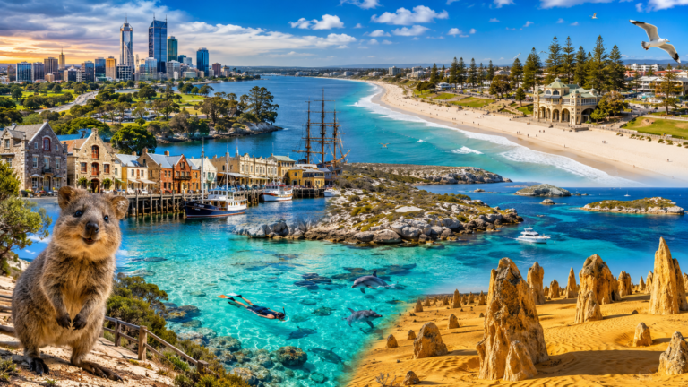 Perth and Western Australia’s Coastal Charm: Beaches, Parks, Islands, and Nature