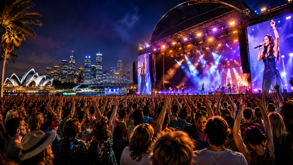 Live Music in Australia: Enjoying Performances from International Stars