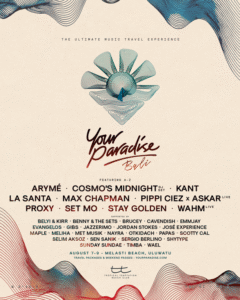 A three-day festival at Tropical Temptation Beach Club on the shores of Melasti Beach