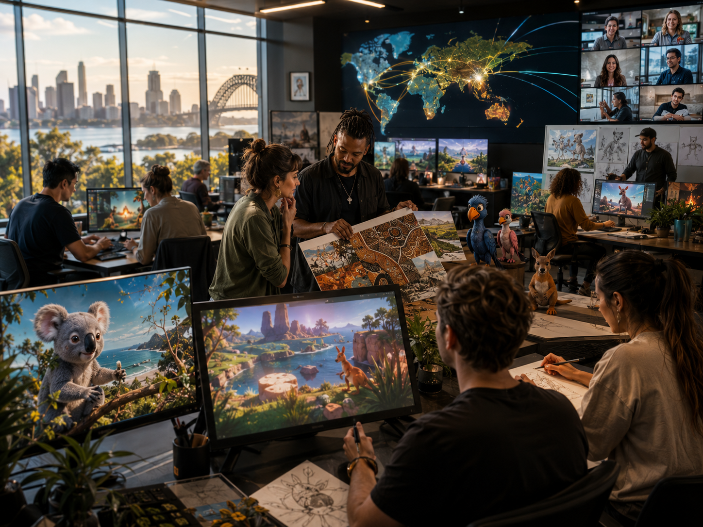 Australian Animation’s Global Leap: Local Ingenuity, International Partnerships, and the Streaming Era